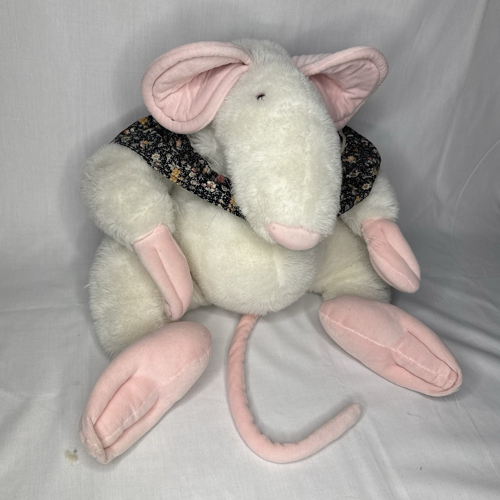 RARE Ganz Heritage Collection 1988 Ratzo Hand Puppet Rat Plush Vintage 24"